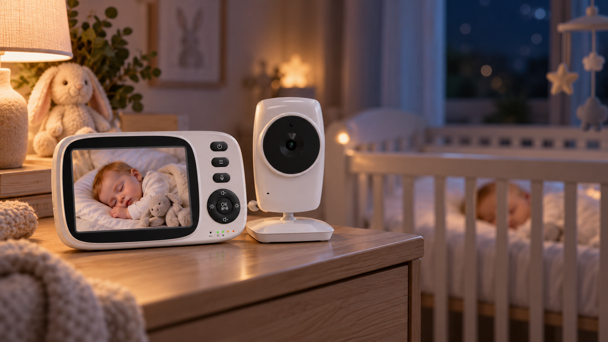 SM632A Wireless Video Baby Monitor: Stay Close, Even From Another Room