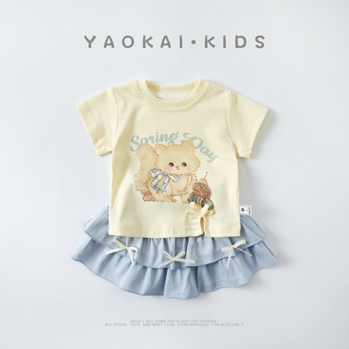Short Sleeve Dress Set – Stylish Two-Piece Summer Outfit for Baby & Toddler Girls