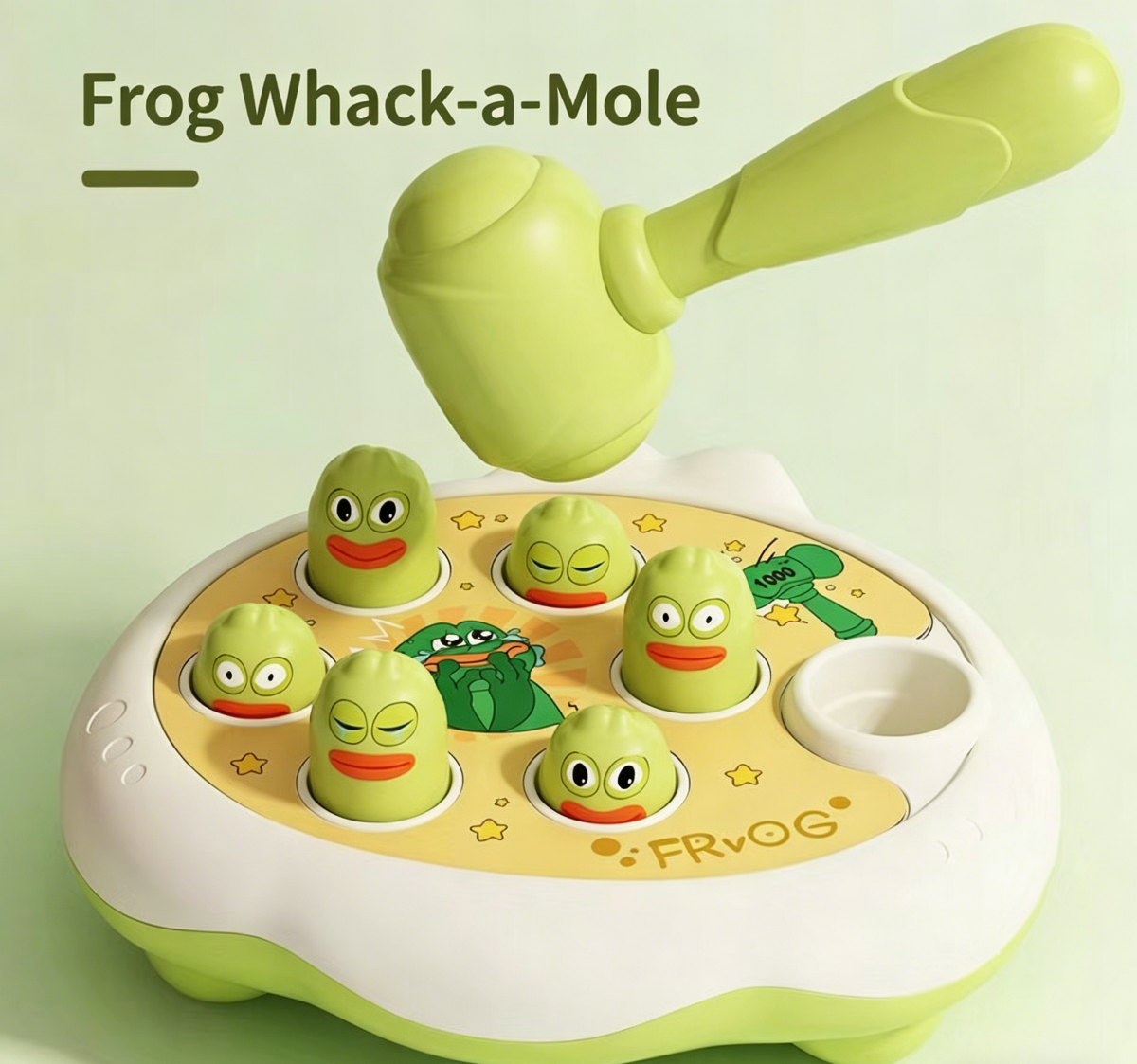 Animal Whack Puzzle Toy for Babies & Toddlers