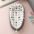 Portable Foldable Baby Crib with Removable & Washable Design