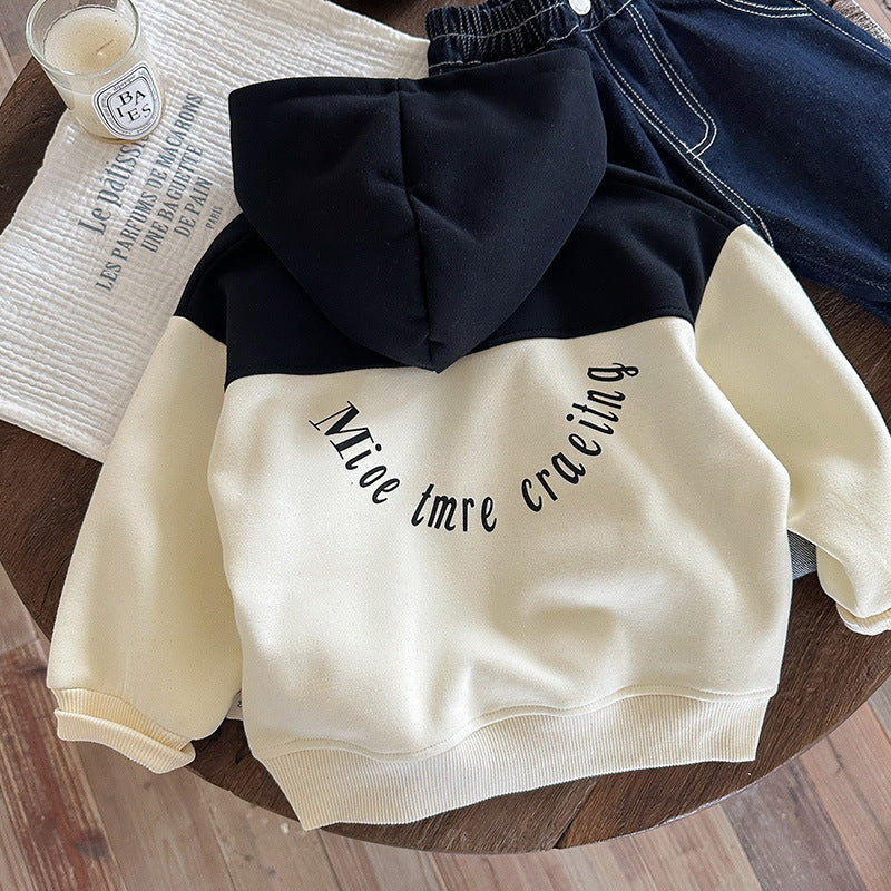Cotton Hoodie Baby Pullover
