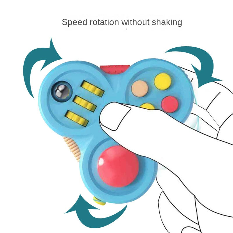 Fidget Pad Handheld Gyroscope Magic Cube Finger Toy