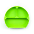 Silicone Suction Divided Baby Plate – Smile Face Toddler Feeding Plate