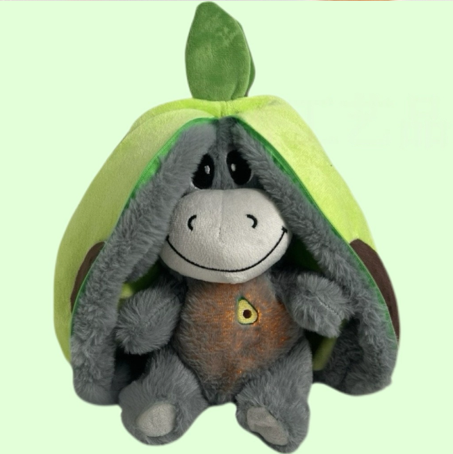 Cute Breathing Plush Sleep Companion / Soothing Music