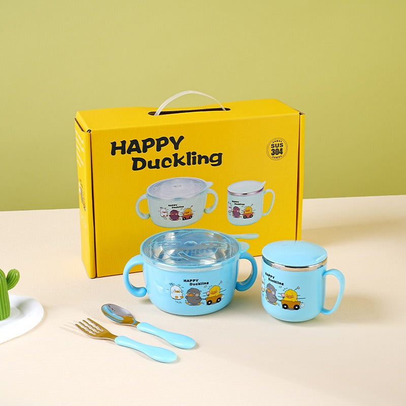 304 Stainless Steel Children's Tableware Set