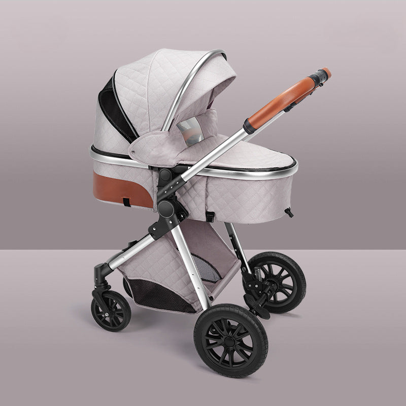 High-Landscape 2-Way Foldable Baby Stroller