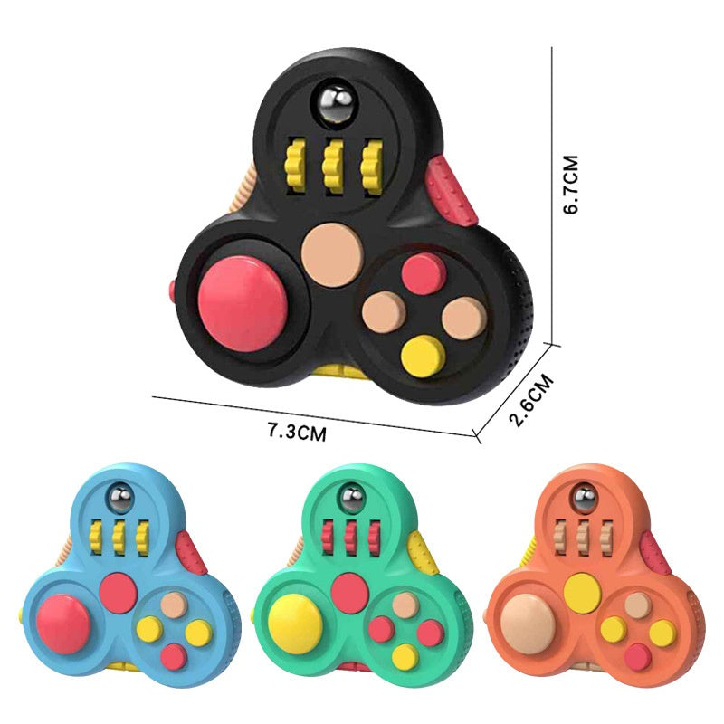 Fidget Pad Handheld Gyroscope Magic Cube Finger Toy