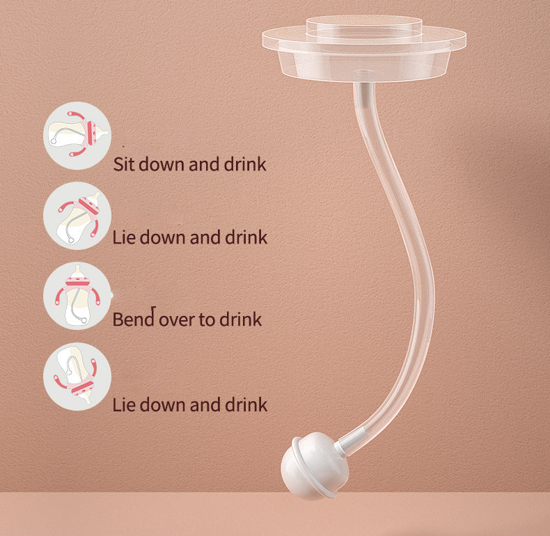 Baby Drop-Resistant Training Bottle or Durable PP & Silicone Baby Bottle