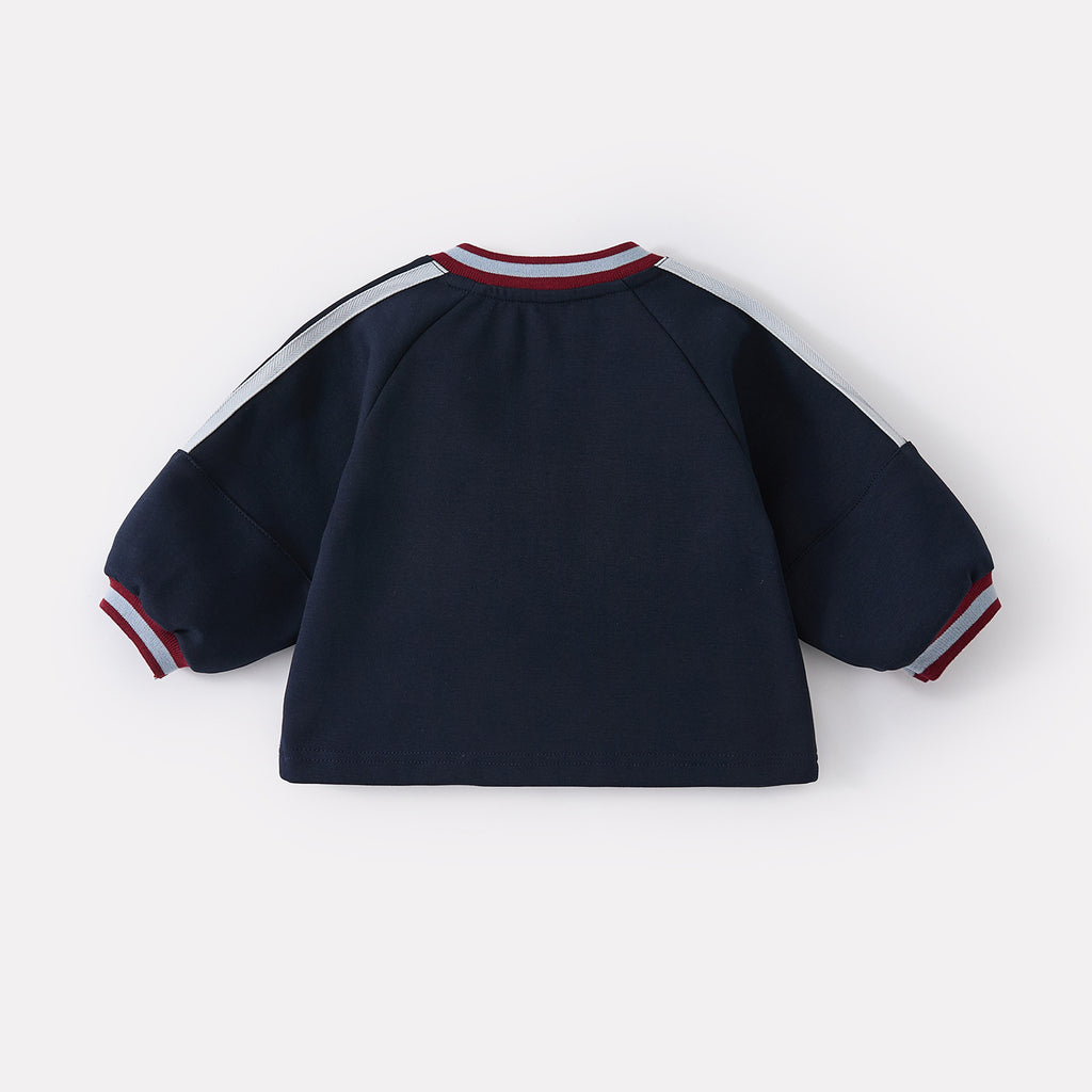 Toddler Boys Ribbon Sport Two-Piece Outfit Set