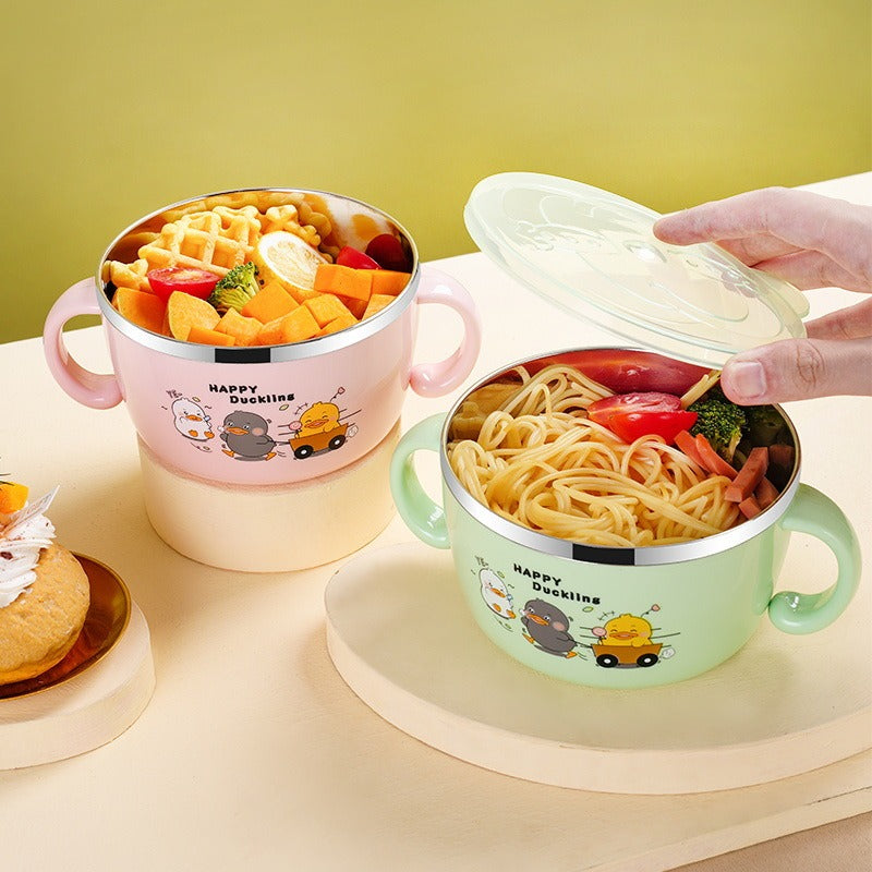304 Stainless Steel Children's Tableware Set