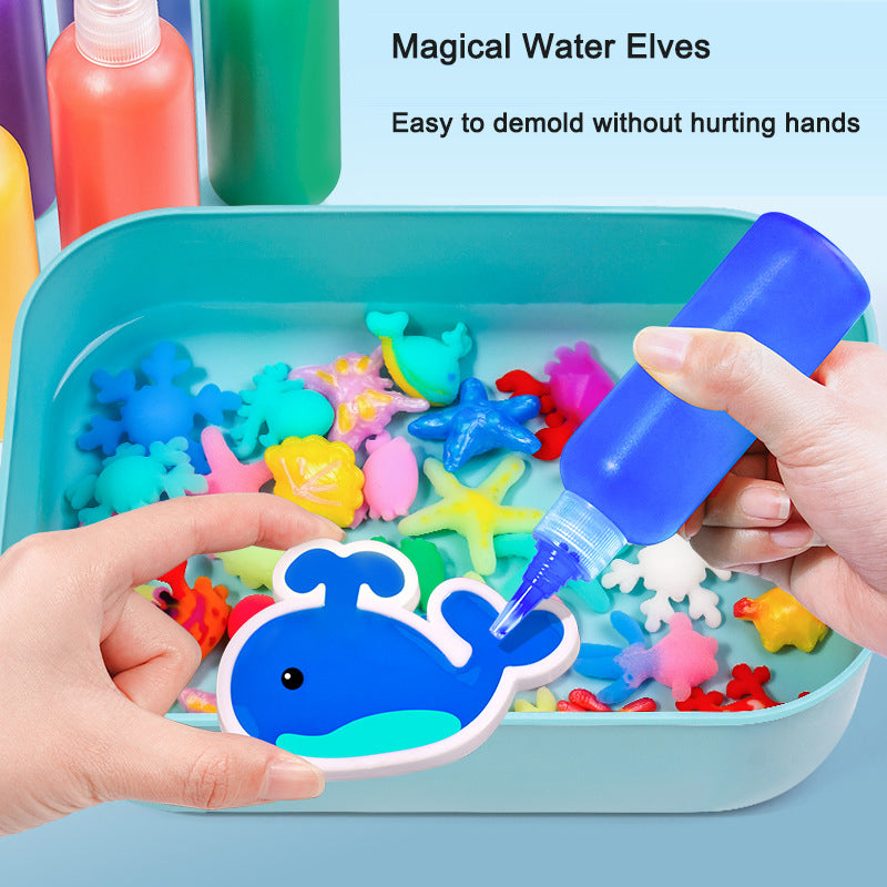 Children’s Magical Water Elf Mold Puzzle Toy