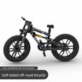 Off-Road Mountain Bike Building Block Model with Working Suspension