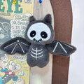 Halloween Cute Devil Bat Plush Keychain Pendant