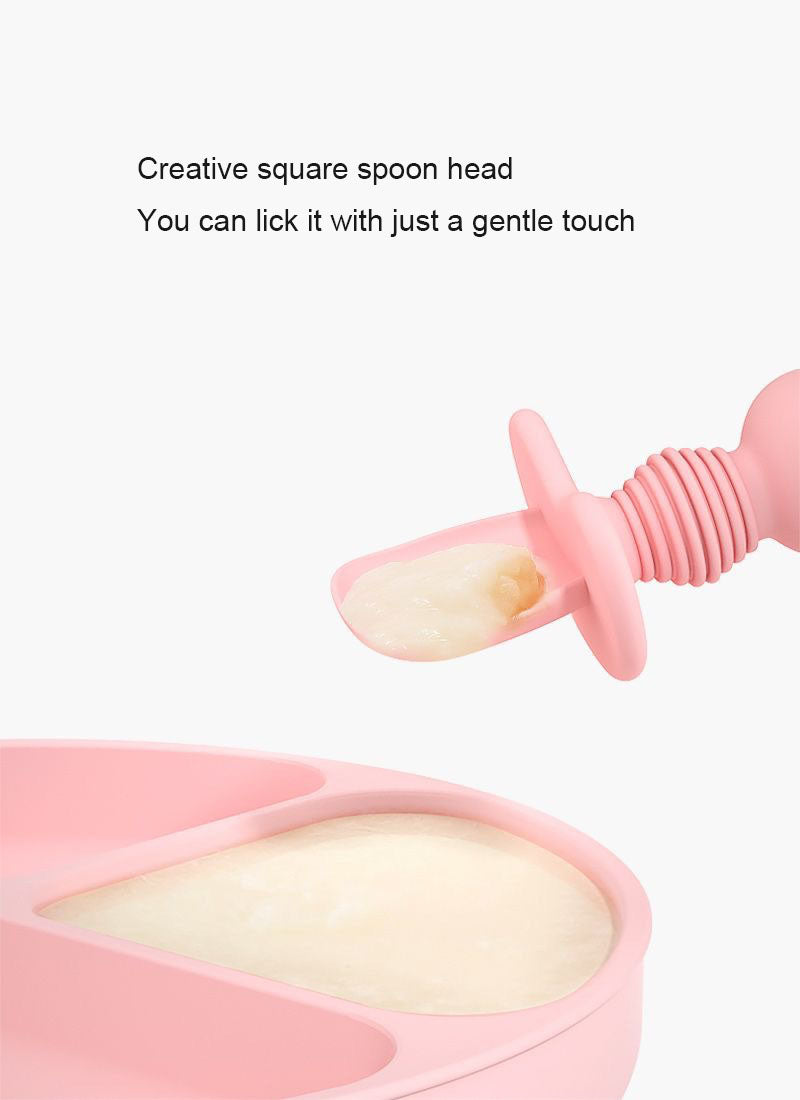 LittleBite™ Silicone Baby Spoon & Fork Set