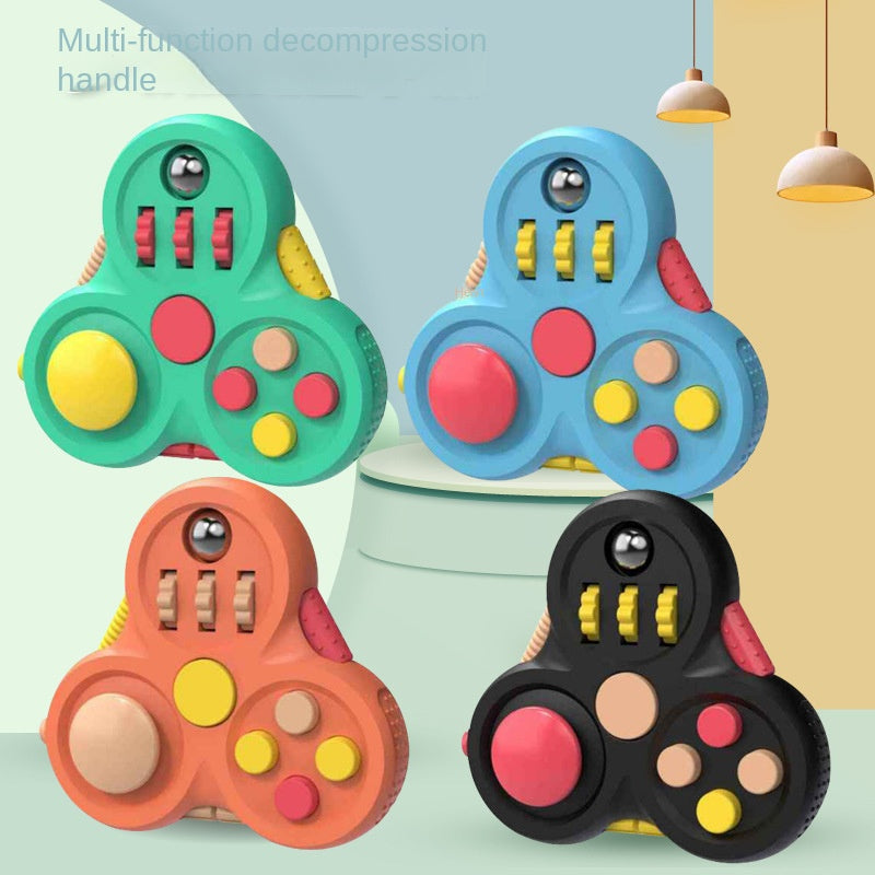 Fidget Pad Handheld Gyroscope Magic Cube Finger Toy