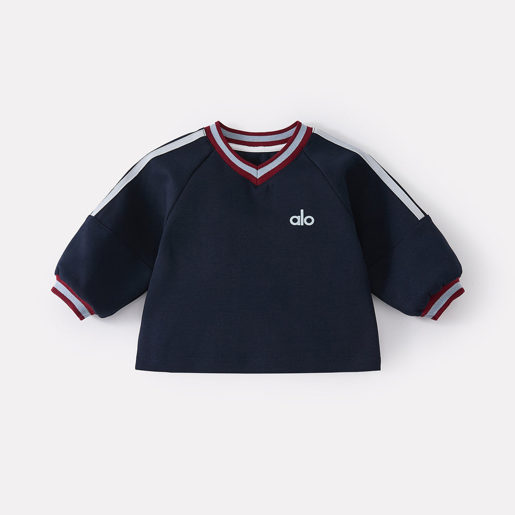 Toddler Boys Ribbon Sport Two-Piece Outfit Set