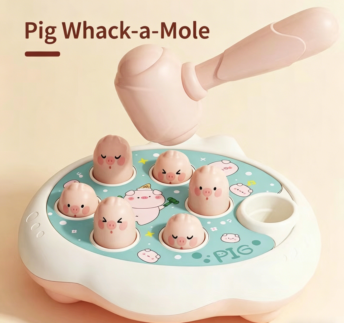 Animal Whack Puzzle Toy for Babies & Toddlers