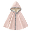 Rosalie™ Warm Hooded Cape Coat for Girls.