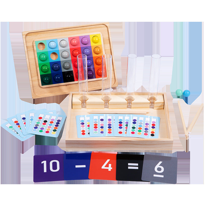 Children's Cognitive Color Gradient Matching Bead Puzzle Toy