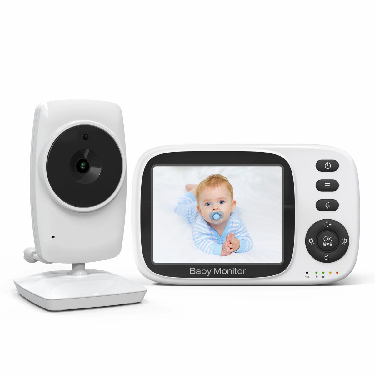 SM632A 2.4GHz Wireless Video Baby Monitor with 3.2-Inch Screen