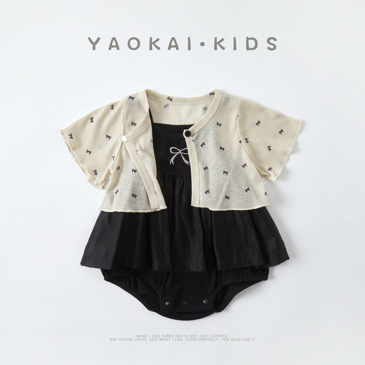 Baby Lightweight Summer Two-Piece Outfit Set