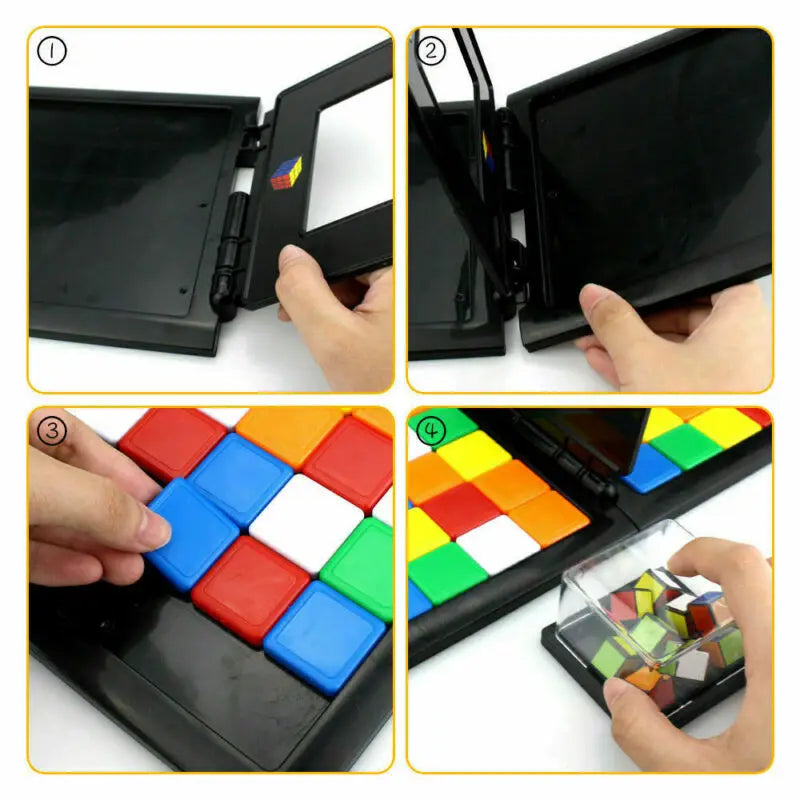 Magic Cube Race Board Game for Kids & Parent-Child Play
