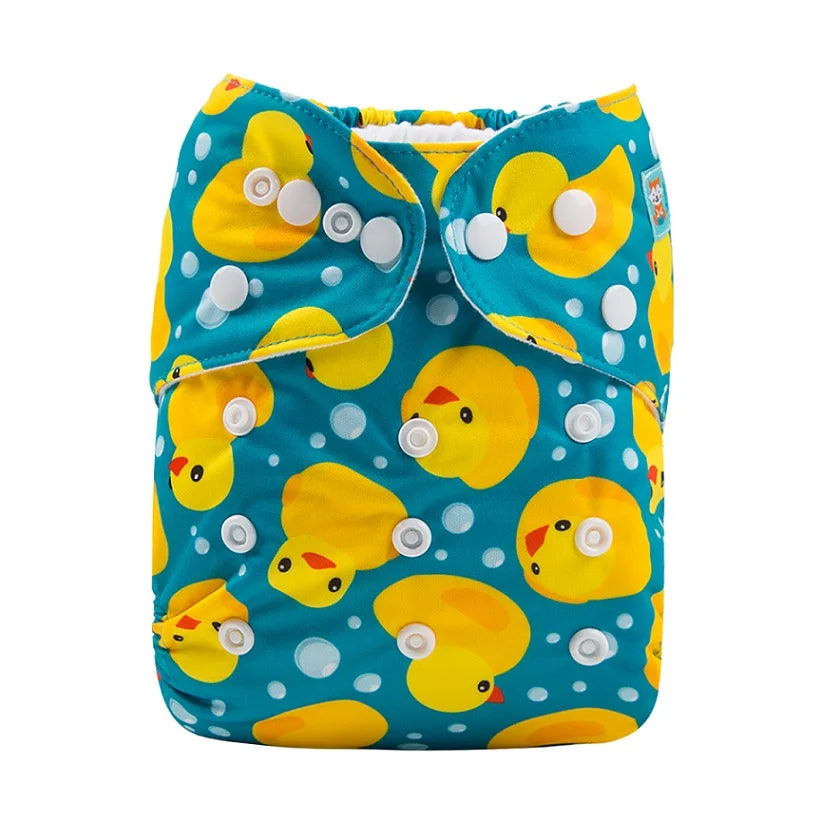 ALVABABY Adjustable Reusable Cloth Diaper