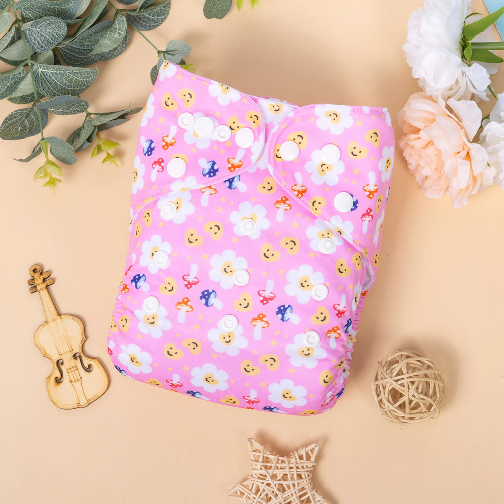 ALVABABY Reusable Pocket Cloth Diaper Shell