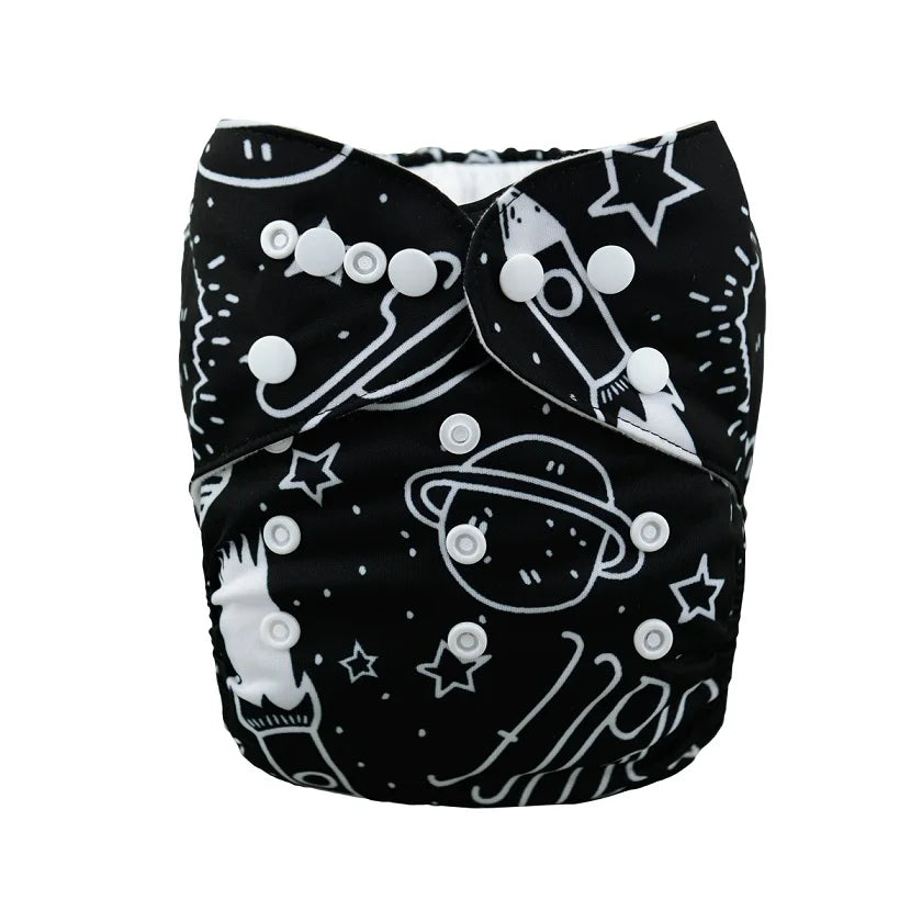 ALVABABY Adjustable Reusable Baby Cloth Diaper Shell