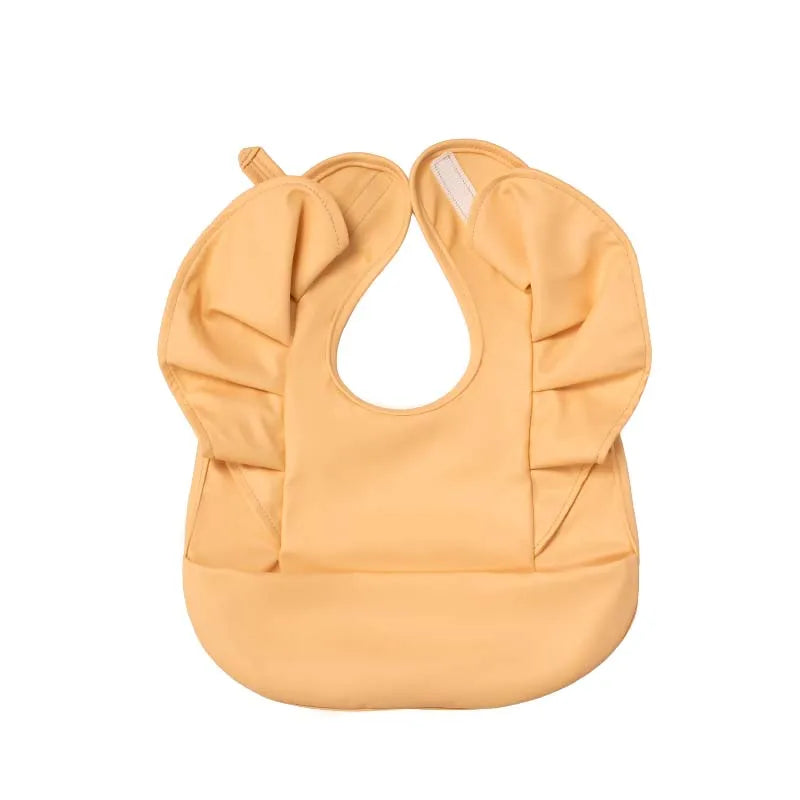 Waterproof Angel Wings Baby Feeding Bib with Food Pocket