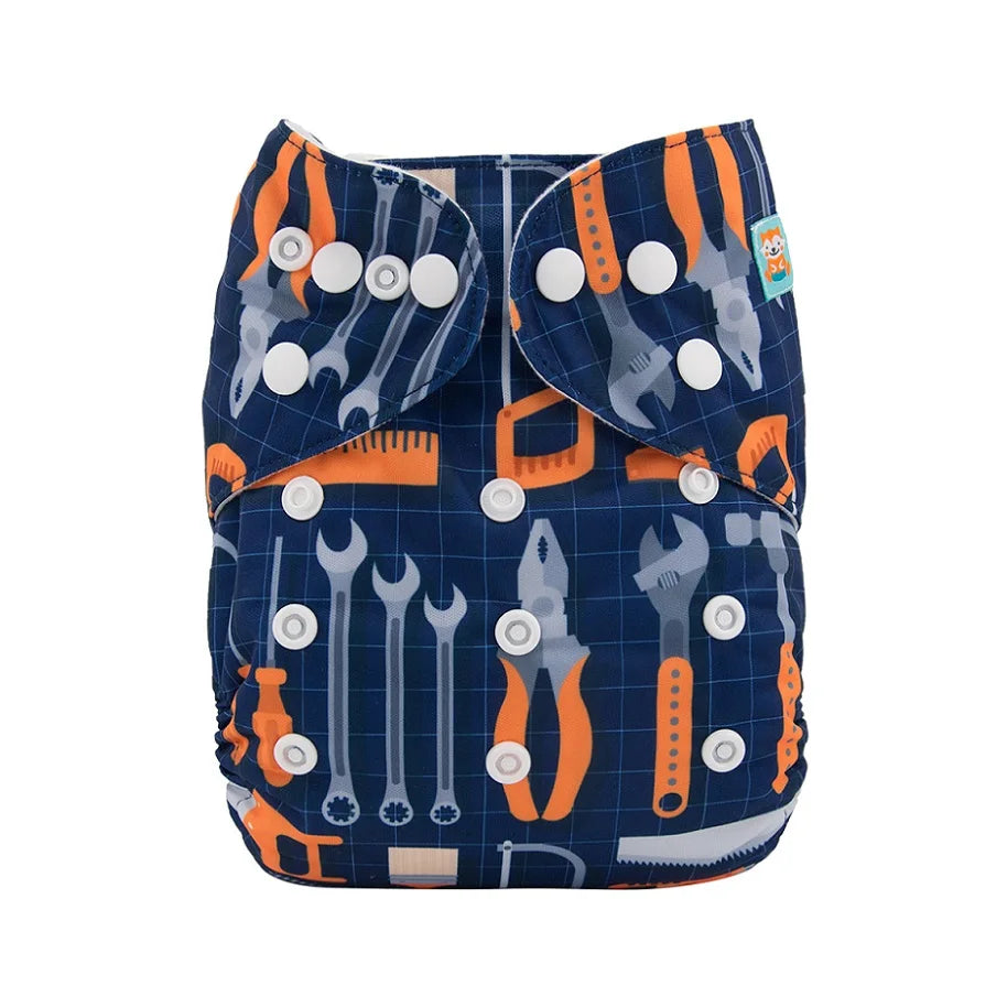 ALVABABY Adjustable Reusable Baby Cloth Diaper Shell