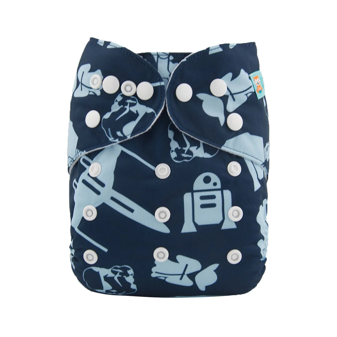 ALVABABY Adjustable Reusable Cloth Diaper