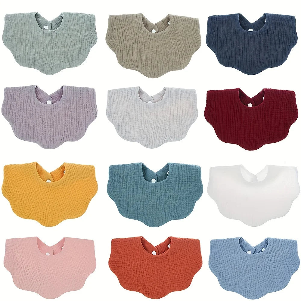 Cotton Soft Baby Bandana Bib & Burp Cloth