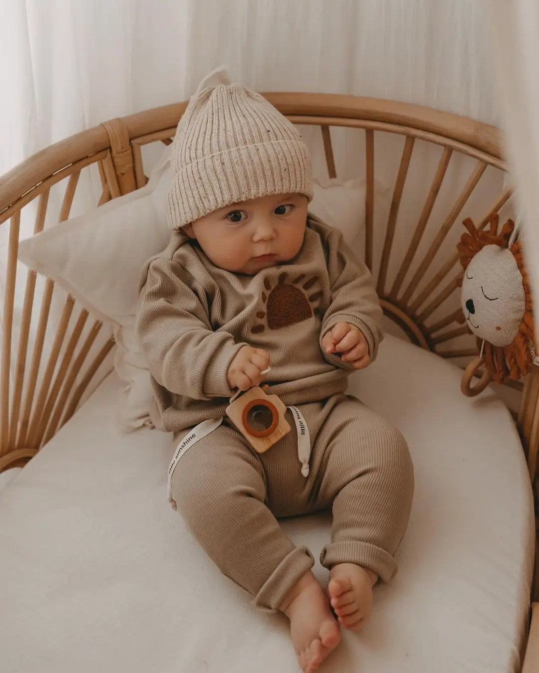 Cozy Cotton Baby 2-Piece Sweatshirt & Pants Set
