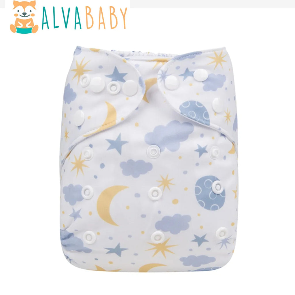 ALVABABY Adjustable Reusable Cloth Nappy
