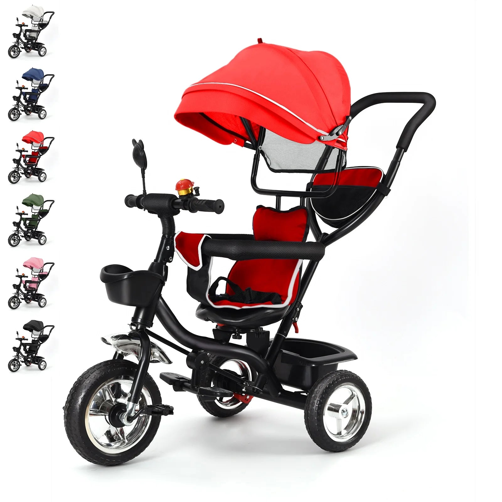 Grow-With-Me 3-in-1 Baby & Toddler Tricycle