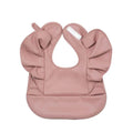Waterproof Angel Wings Baby Feeding Bib with Food Pocket