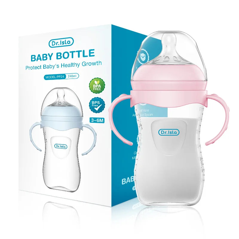 BubbaFlow™ 360° Anti-Colic Baby Bottle | BPA-Free, Leak-Resistant & Easy-Clean
