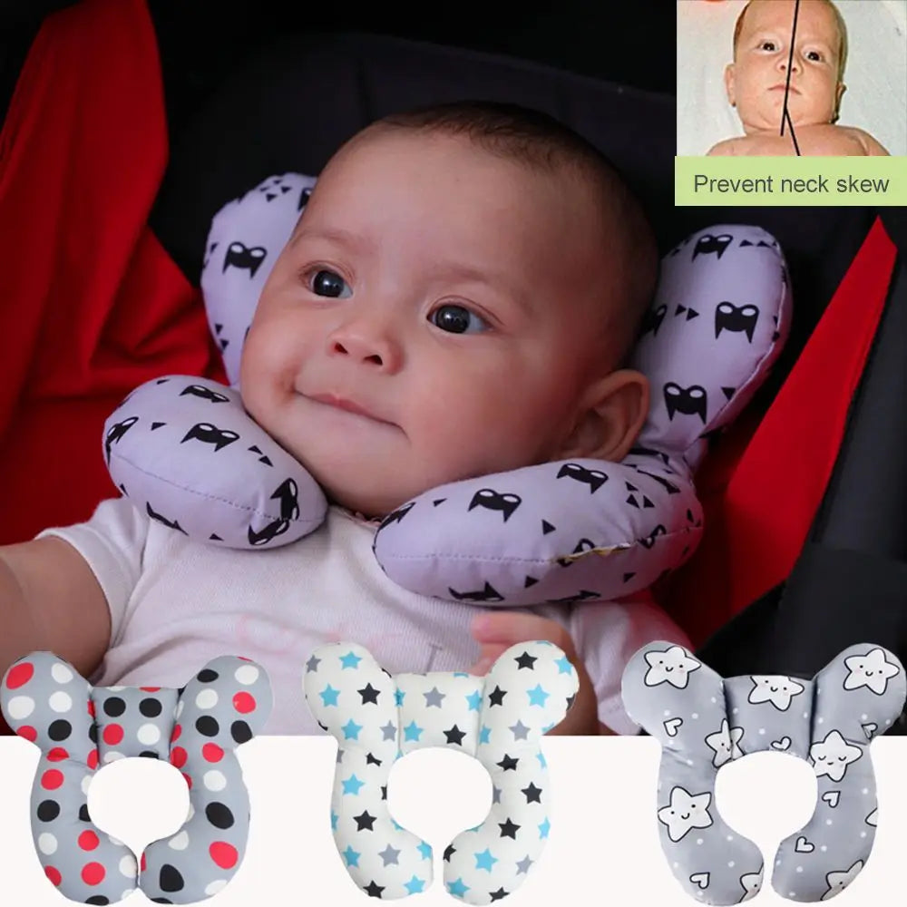 Kids U-Shaped Travel Head & Neck Support Pillow