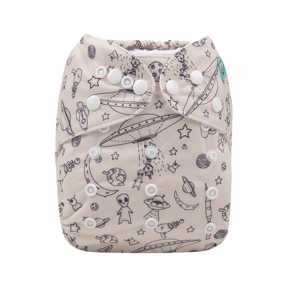 ALVABABY Adjustable Reusable Cloth Nappy