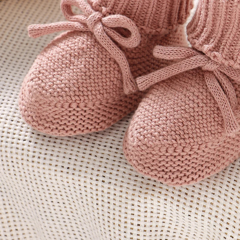 Soft Knit Baby First Walker Booties