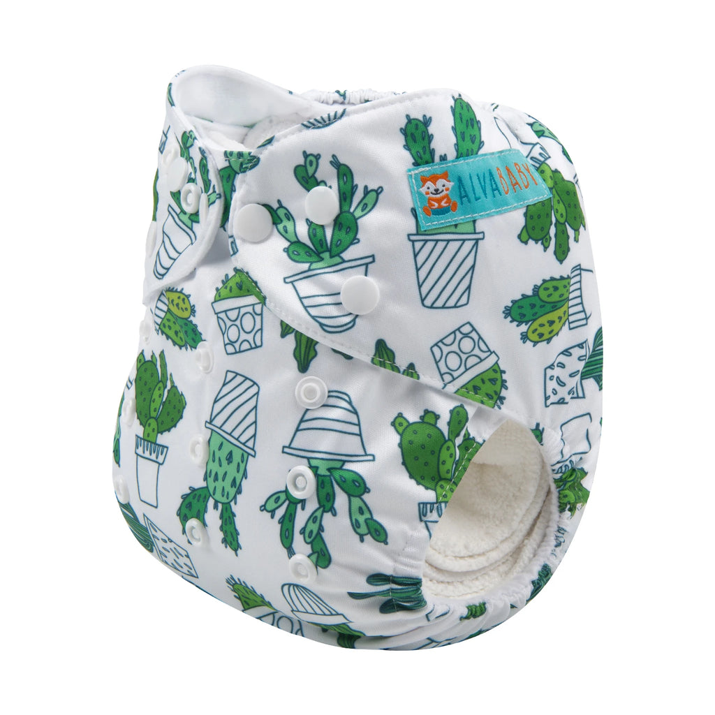 ALVABABY Adjustable Reusable Baby Cloth Diaper Shell