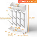 Space-Saving Vertical Baby Bottle Drying Rack