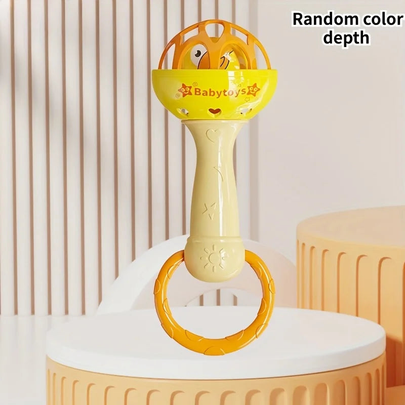 Baby Vibrating Bell Toy with Ringing Sound - Fine Motor Skills Grip Trainer, , Safe for Babies 0-3 Years Old, Baby Grip Training