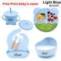 LittleBites™ Personalized 6-Piece Silicone Baby Feeding Set