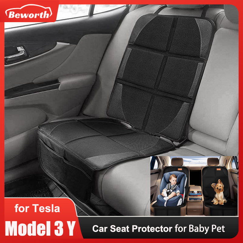 Child Seat Non-Slip Protector Pad for Tesla Model 3 & Model Y