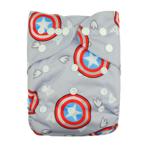 ALVABABY One-Size Reusable Cloth Diaper