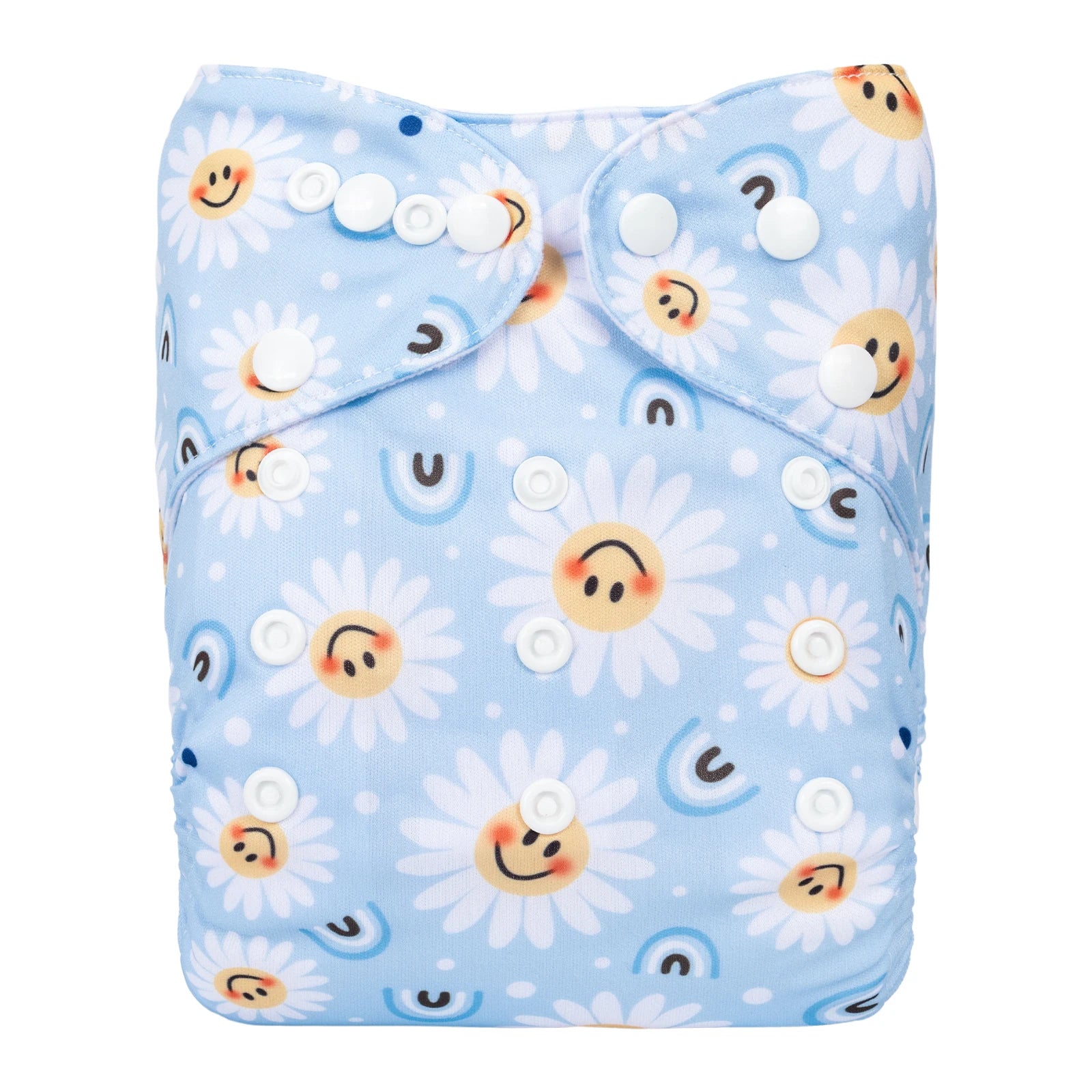 ALVABABY Reusable Adjustable Baby Cloth Diaper with Microfiber Insert