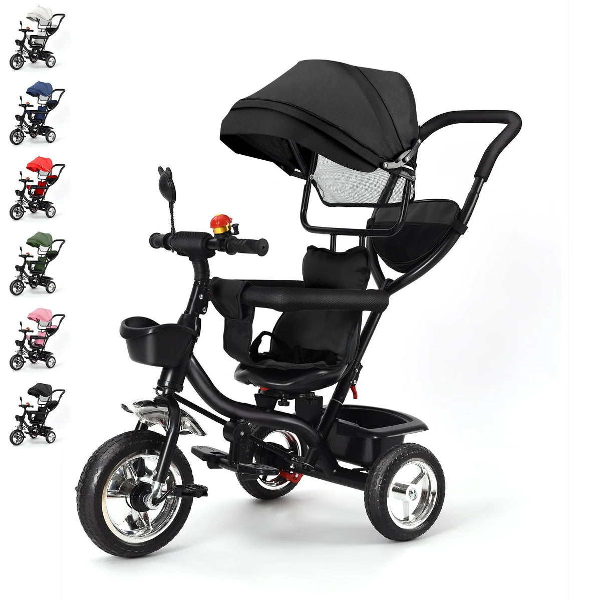 Grow-With-Me 3-in-1 Baby & Toddler Tricycle