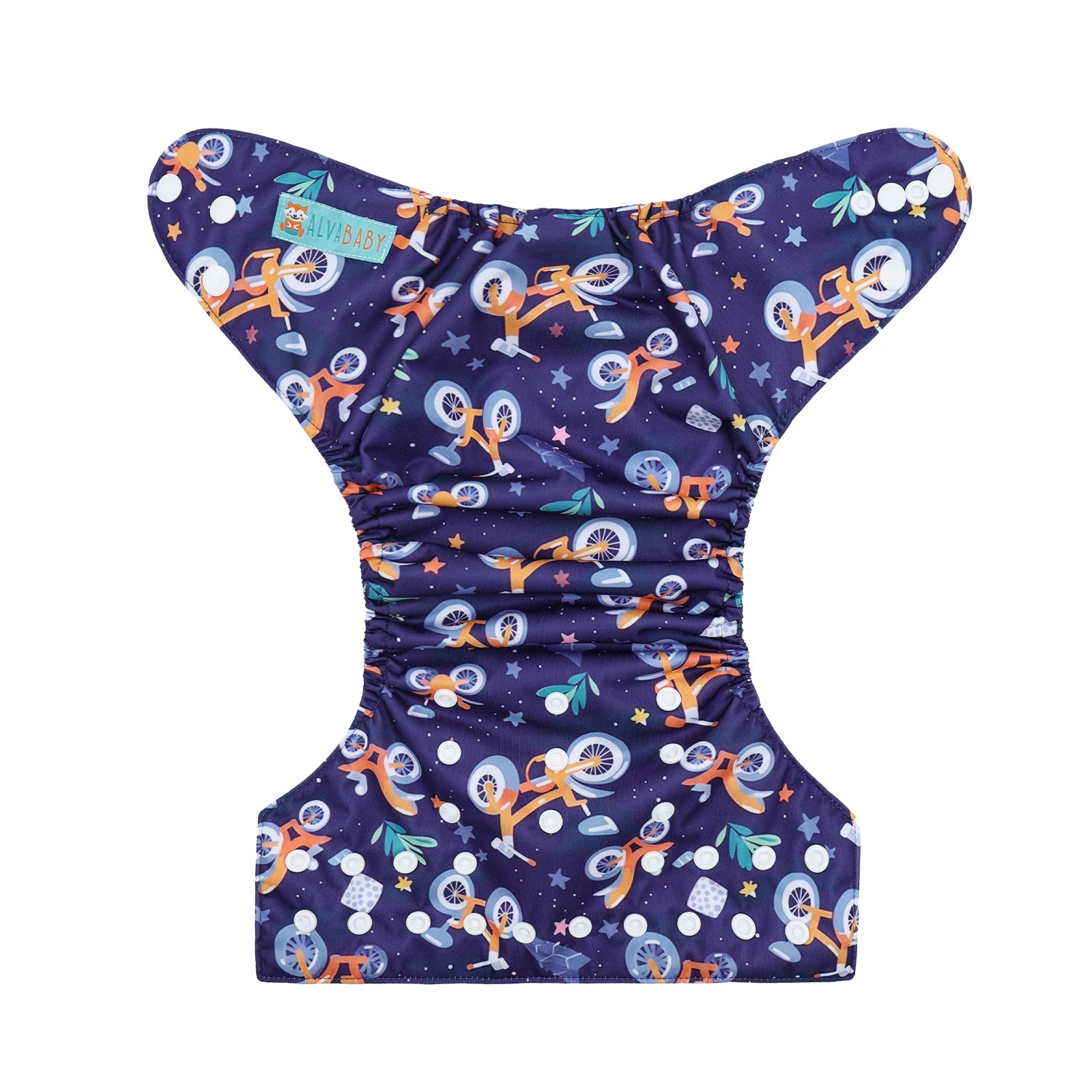 ALVABABY One-Size Reusable Cloth Diaper